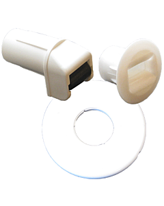 Band doorvoerset voor buis rond wit