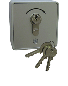 GEBA sleutelschakelaar opbouw puls MS-APZ 1-1T/1