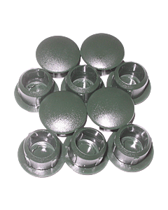 PVC dopjes 10 mm (10 stuks) - kies uw kleur