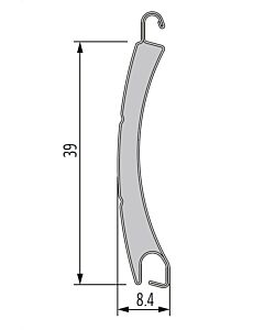 Alutech AR39 losse lamellen