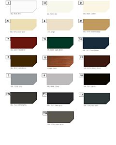 kleurstalen Alutech AR40