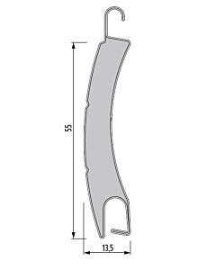 Alutech AR55 losse lamellen