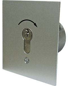 GEBA sleutelschakelaar inbouw puls MSR 1-1T/1