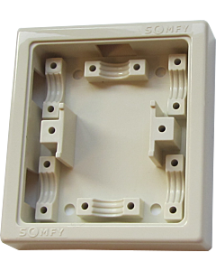 Grondplaat voor Somfy schakelaar