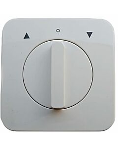 Inbouw draaischakelaar helder wit