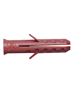 100x Wurth Nylonplug 6x30