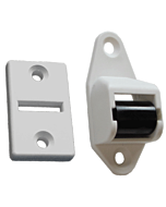 Band doorvoerset kozijn wit