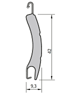 rolluik pantser Heroal HK842