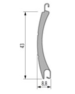 rolluik pantser aluprof PA43