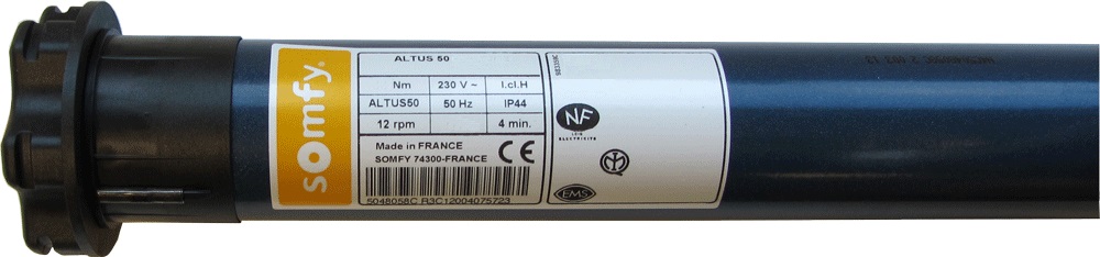 How to set the end limits of a wired roller shutter motor